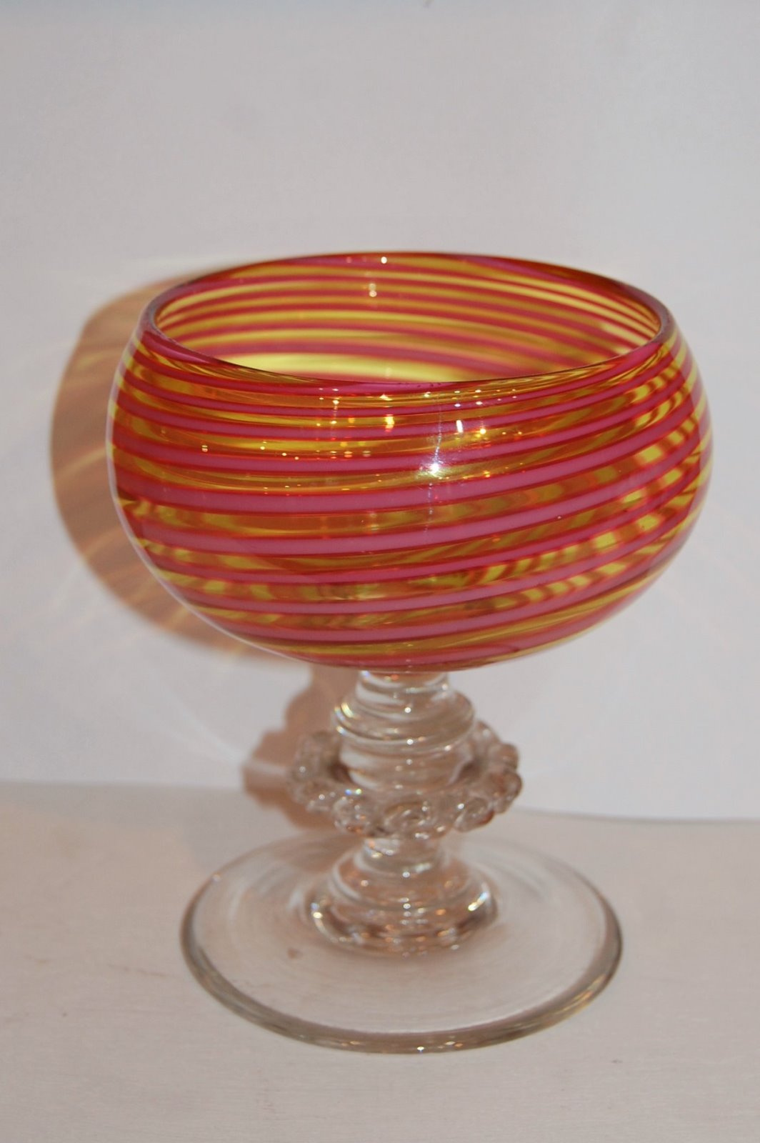 Glass Goblet 19th Century Stourbridge (1 of 5)
