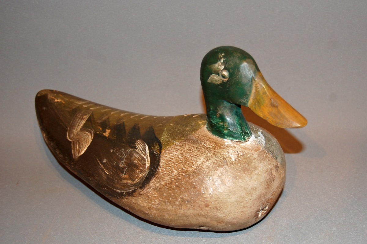Quality 19th Century Duck Decoy (1 of 5)