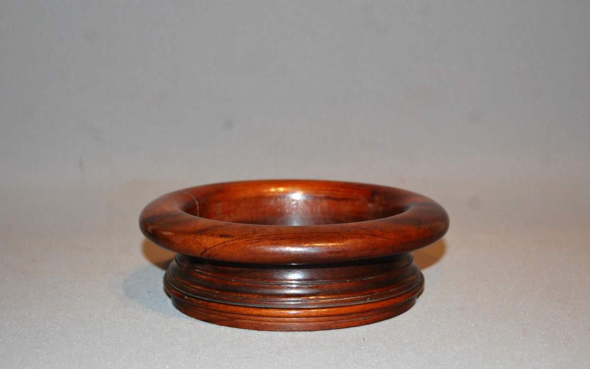 Georgian Lignum Vitae Coaster (1 of 3)