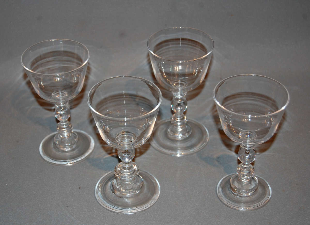 Set of 4 19th Century Glasses (1 of 1)
