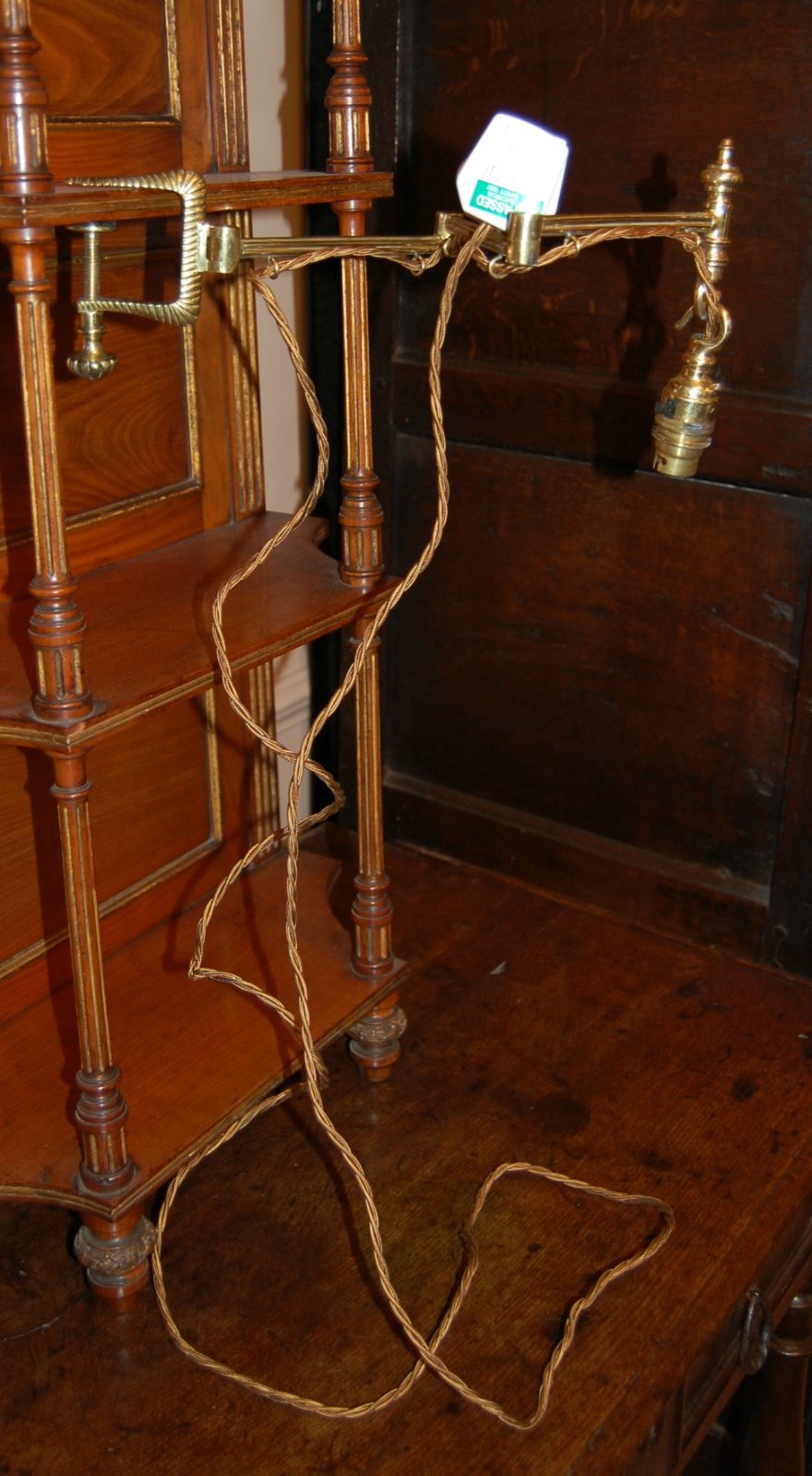 Quality 19th Century Lamp Fitment c.1850 (1 of 5)