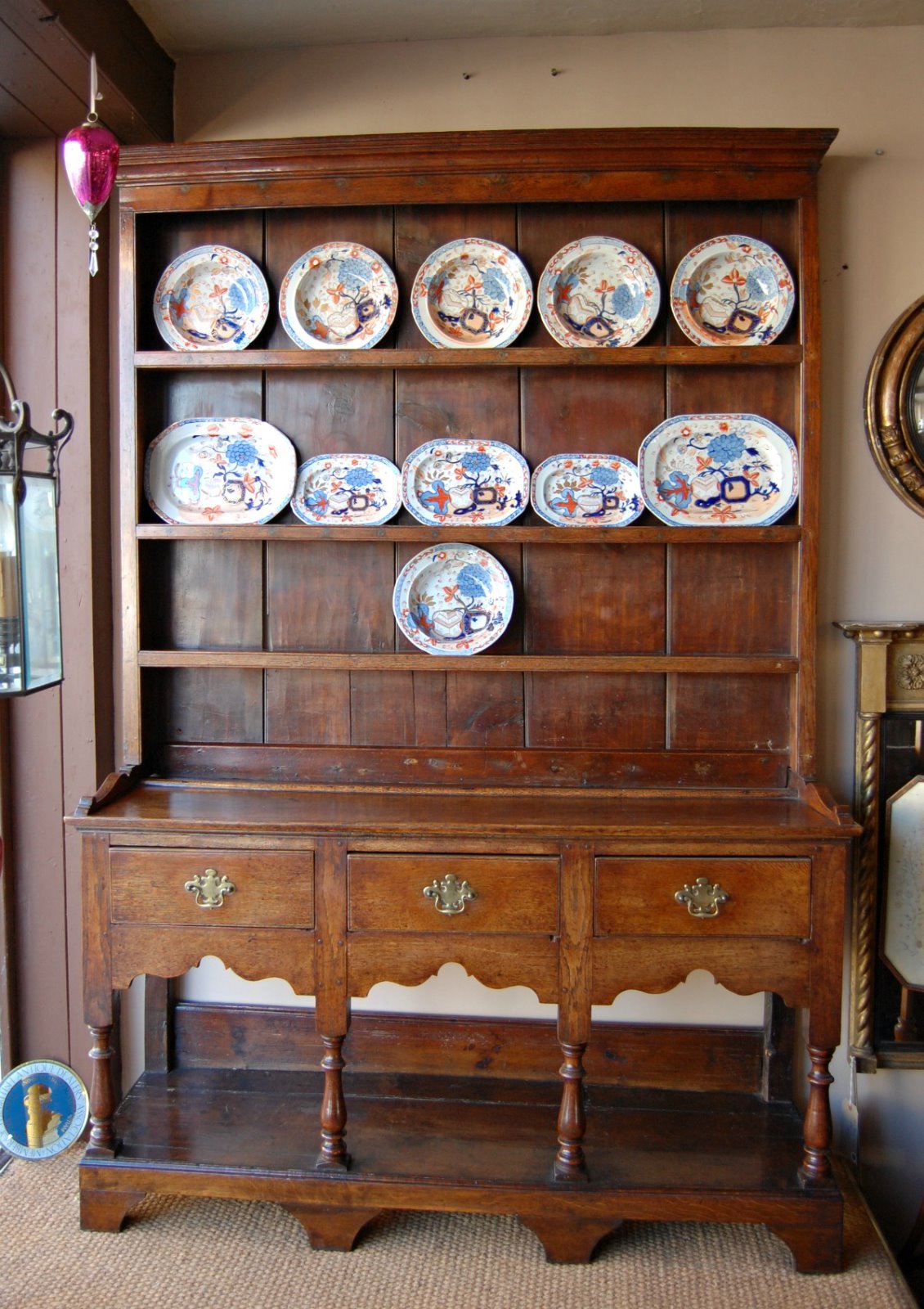 Welsh Oak Potboard Dresser c.1800 (1 of 4)