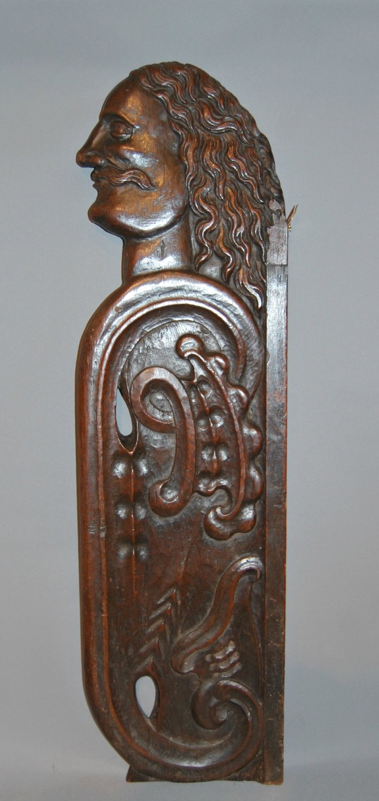 17th Century Carving of a Man (1 of 5)