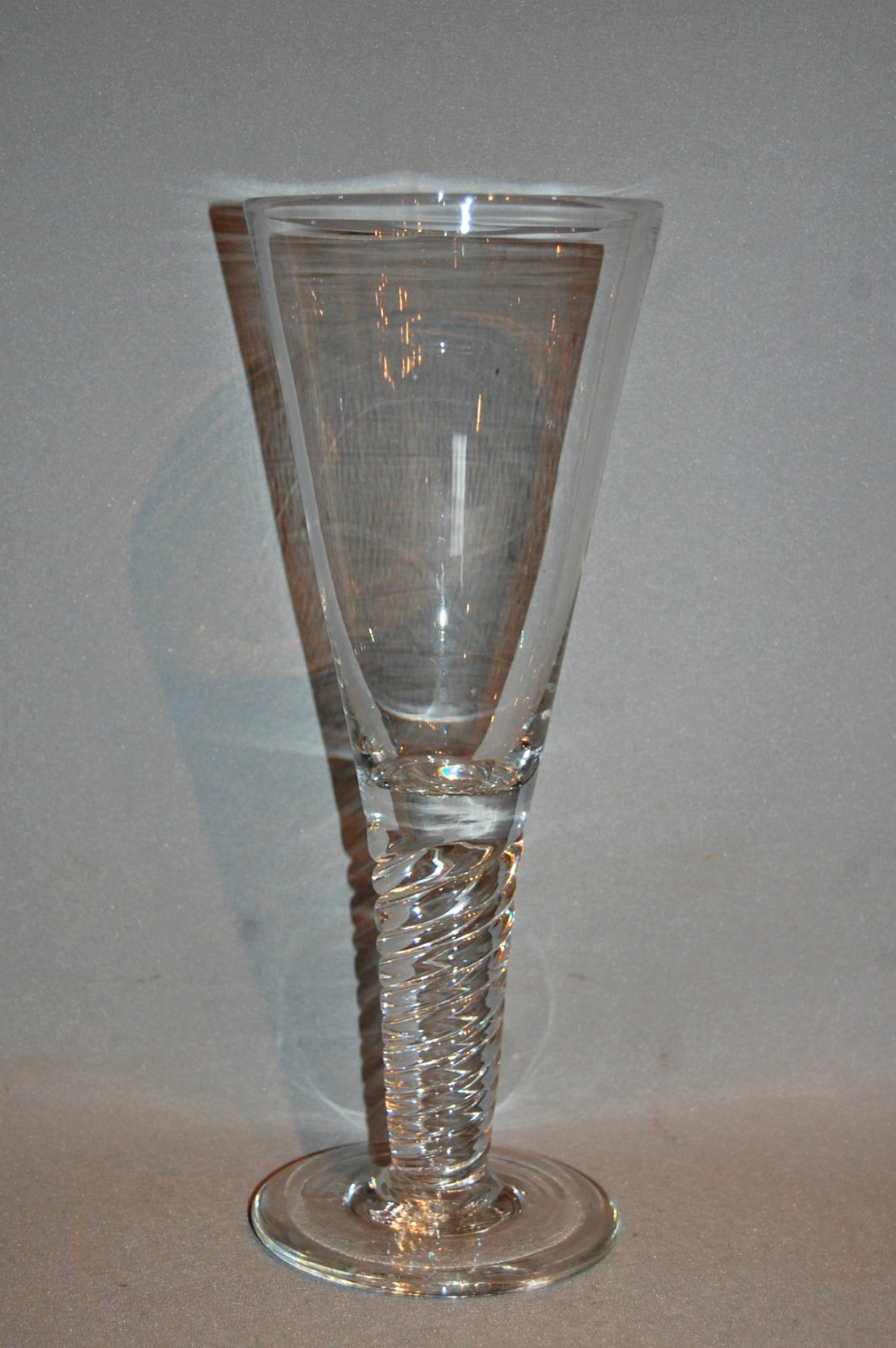 Very Large Early 19th Century Fluted Glass (1 of 3)