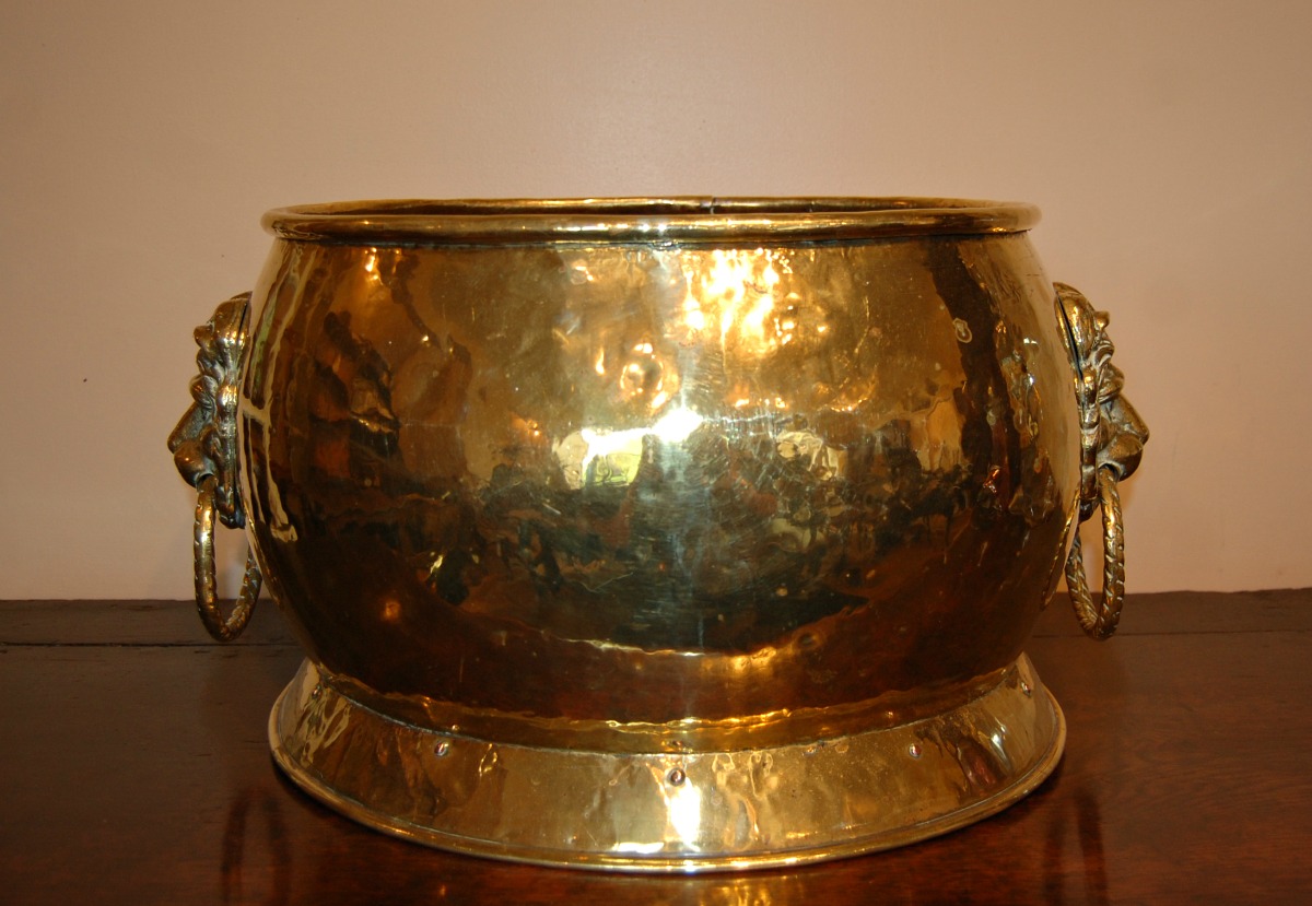 19th Century Brass Planter (1 of 5)