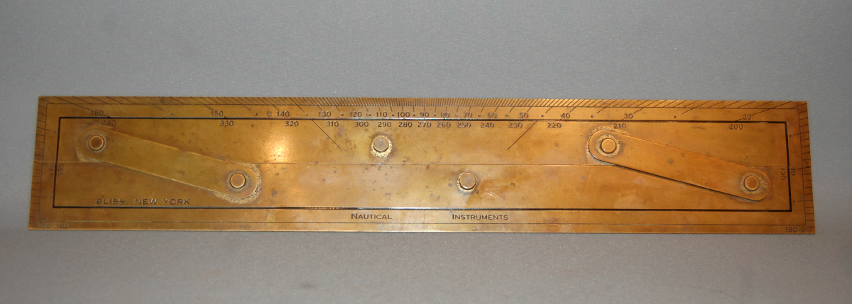 Large 19th Century Brass Nautical Instrument by Bliss New York (1 of 5)