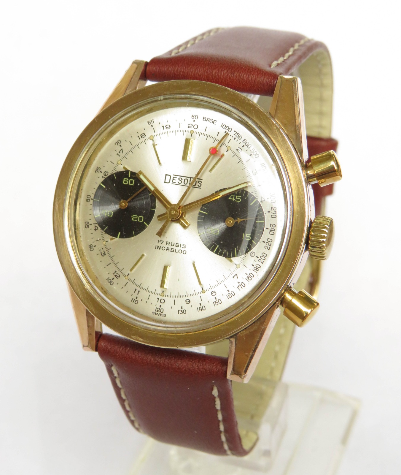 Gents 1960s Desotos Chronograph Wrist Watch (1 of 1) Gents 1960s Desotos Chronograph Wrist Watch (1 of 1)