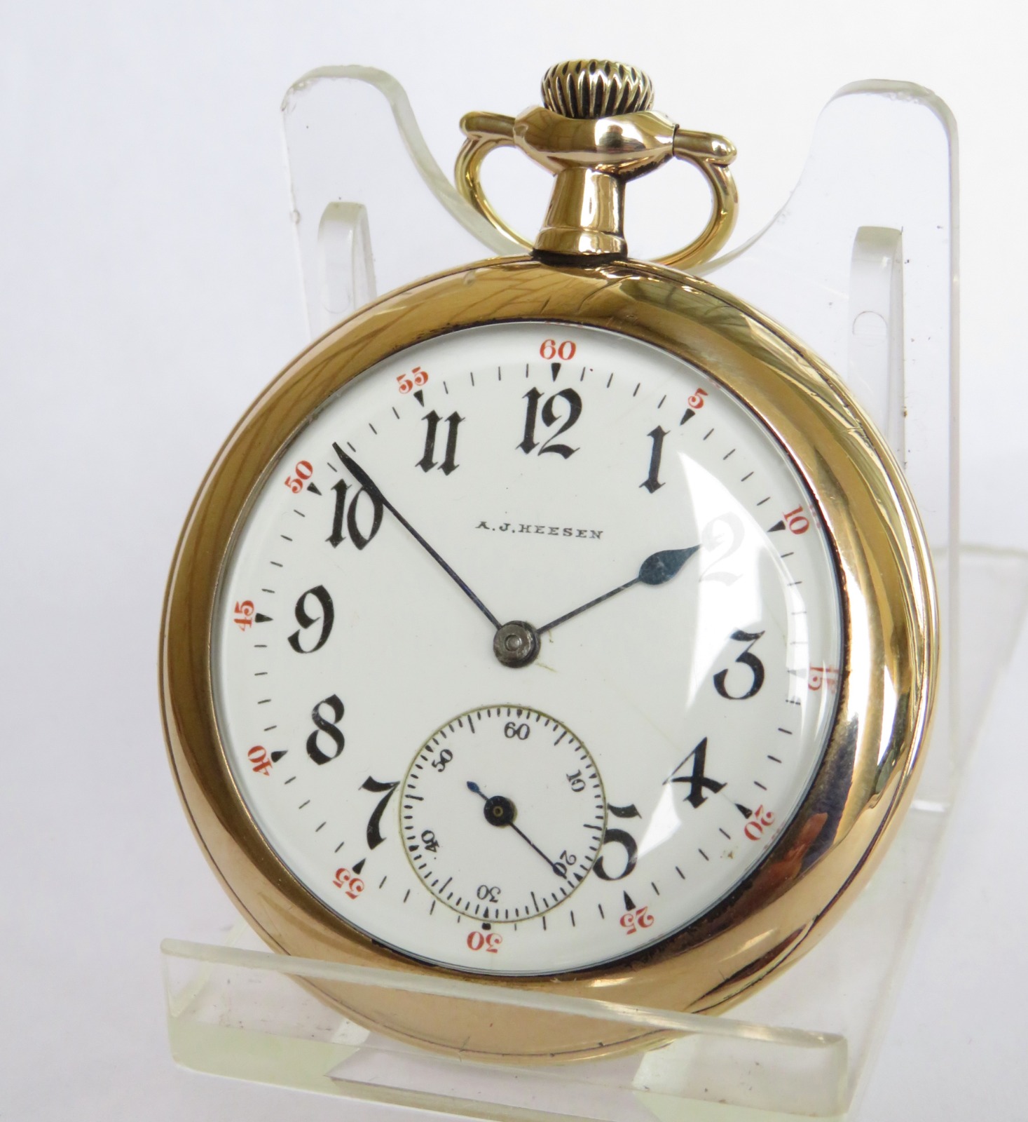 1912 Illinois Pocket Watch, Model 1 LA193184