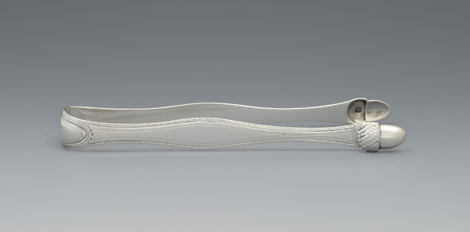 George III Silver Acorn Sugar Tongs, Godbehere & Wigan C.1790 (1 of 11) George III Silver Acorn Sugar Tongs, Godbehere & Wigan C.1790 (1 of 11)