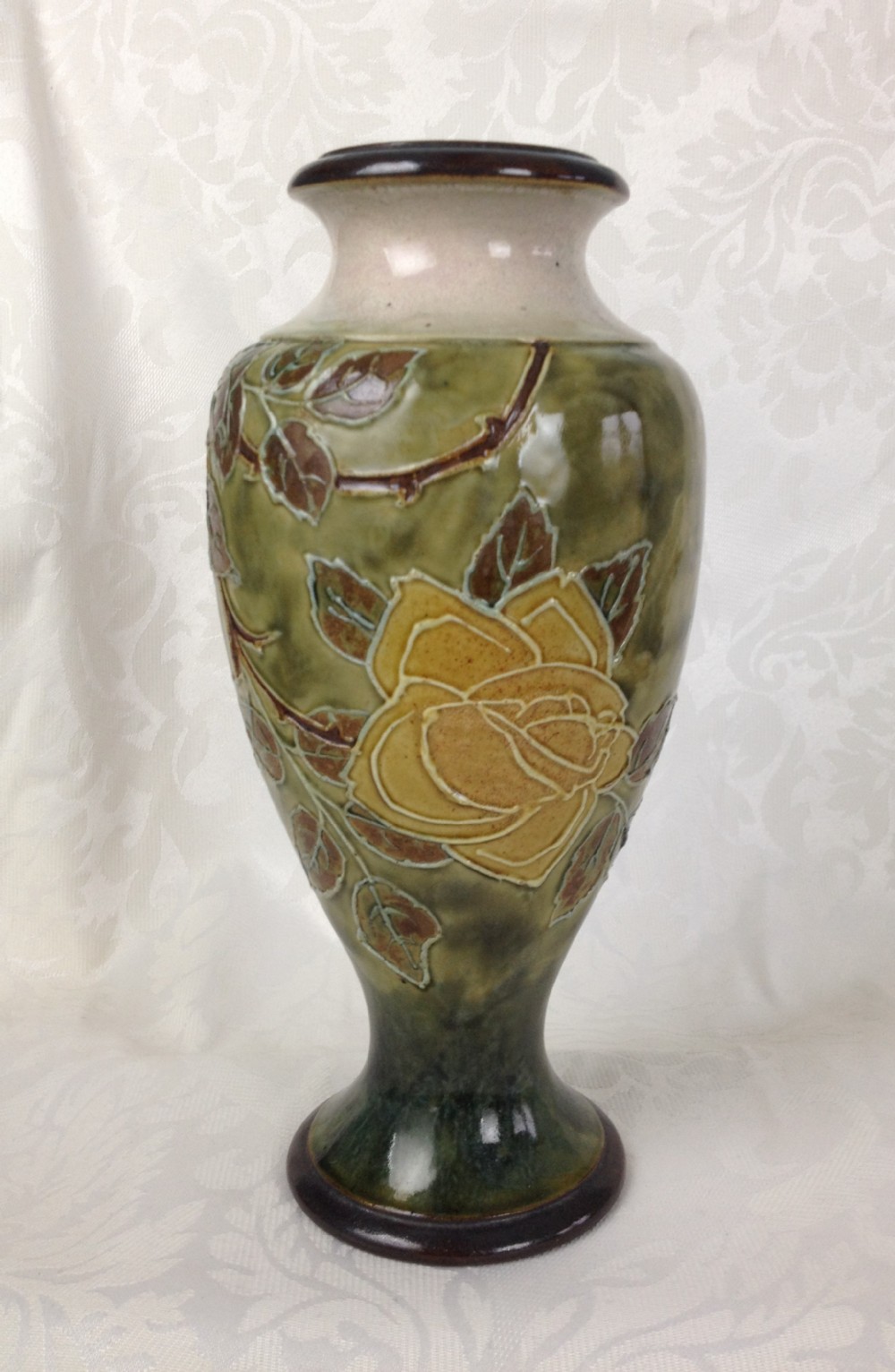 Large Royal Doulton Art Nouveau Vase Florrie Jones FA0162 / LA57960