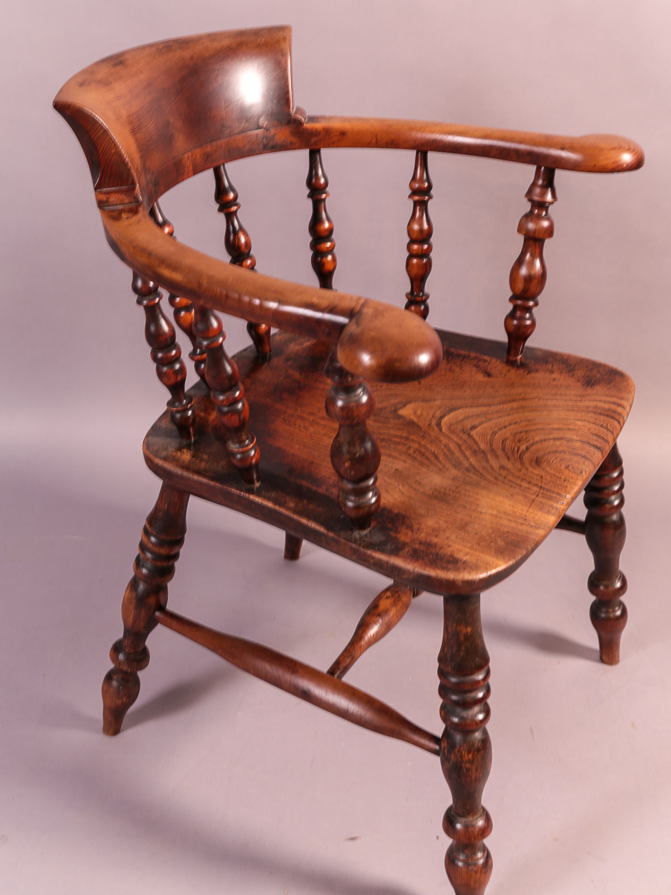 Yew Wood Captains Chair (1 of 1) Yew Wood Captains Chair (1 of 1)