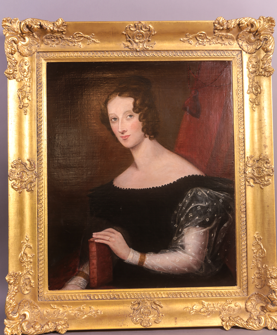 Oil Portrait on Canvas Regency Lady (1 of 1) Oil Portrait on Canvas Regency Lady (1 of 1)