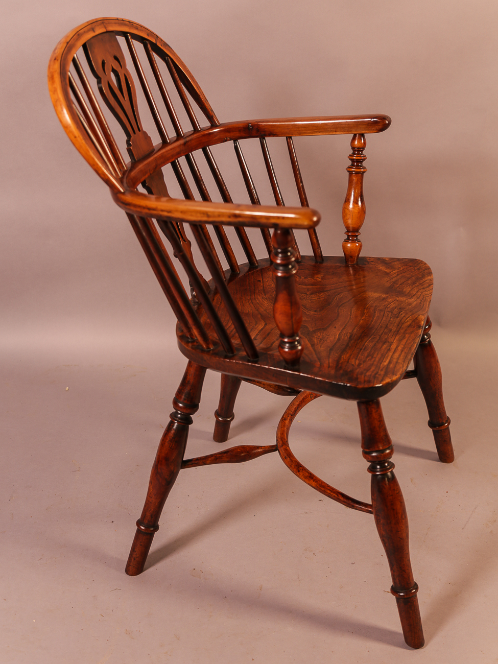 Yew Wood Low Windsor Chair Rockley Maker (1 of 8) Yew Wood Low Windsor Chair Rockley Maker (1 of 8)