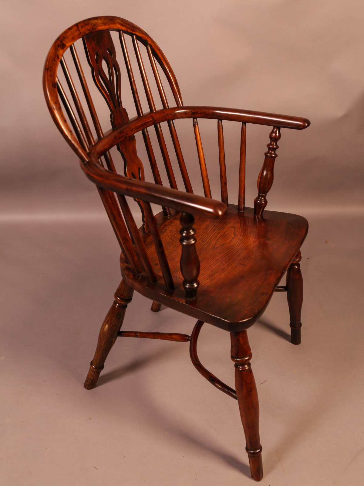 Yew Wood Windsor Chair Stamped Nicholson Rockley (1 of 11) Yew Wood Windsor Chair Stamped Nicholson Rockley (1 of 11)