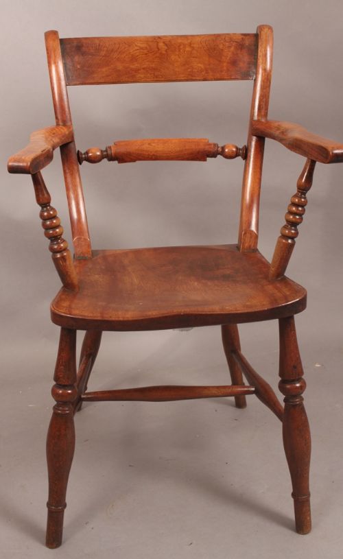 Thames Valley Windsor Bar Back Armchair c.1850 (1 of 1) Thames Valley Windsor Bar Back Armchair c.1850 (1 of 1)