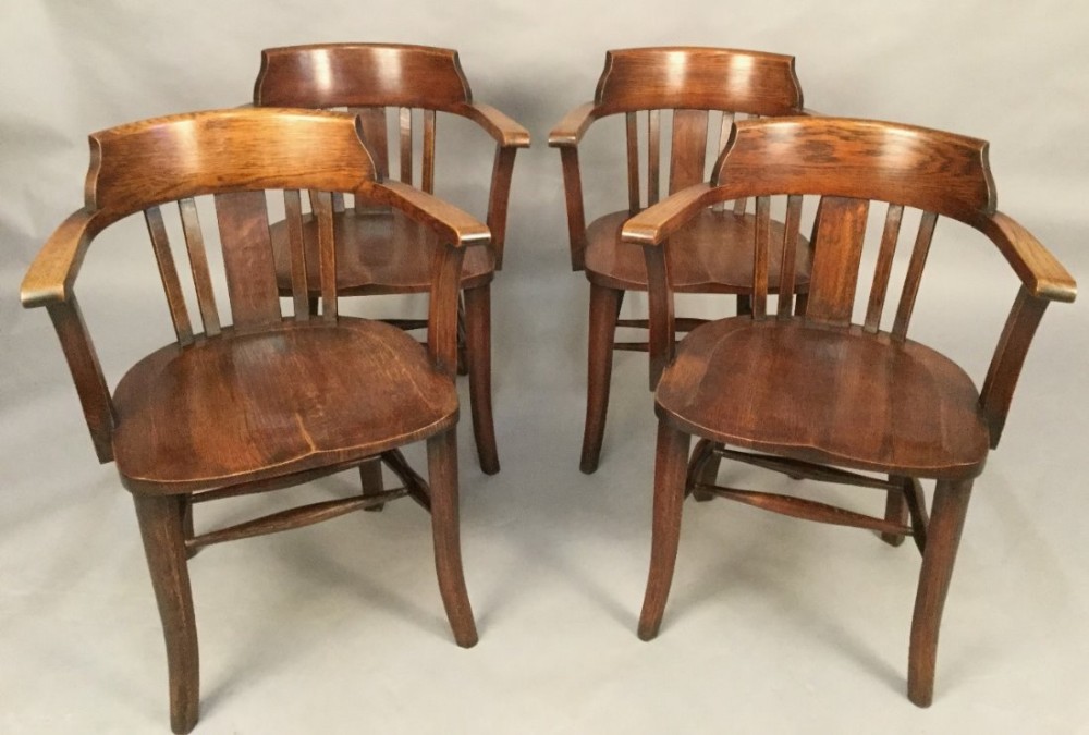 Set of Six Captains Chairs c.1910 (1 of 1) Set of Six Captains Chairs c.1910 (1 of 1)