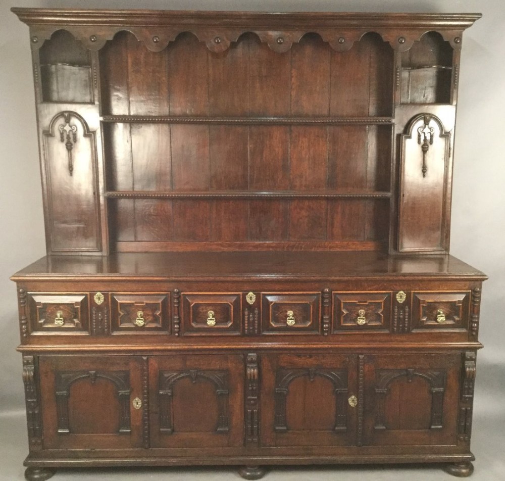 Impressive 18th Century Oak Dresser (1 of 1) Impressive 18th Century Oak Dresser (1 of 1)