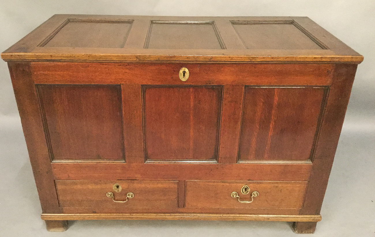 Georgian Oak Dower Chest c.1740 (1 of 1) Georgian Oak Dower Chest c.1740 (1 of 1)