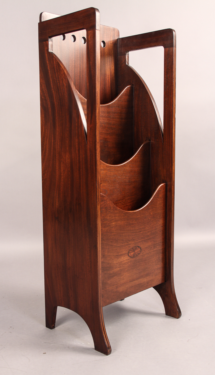 Arts & Crafts Newspaper Rack c.1910 (1 of 1) Arts & Crafts Newspaper Rack c.1910 (1 of 1)