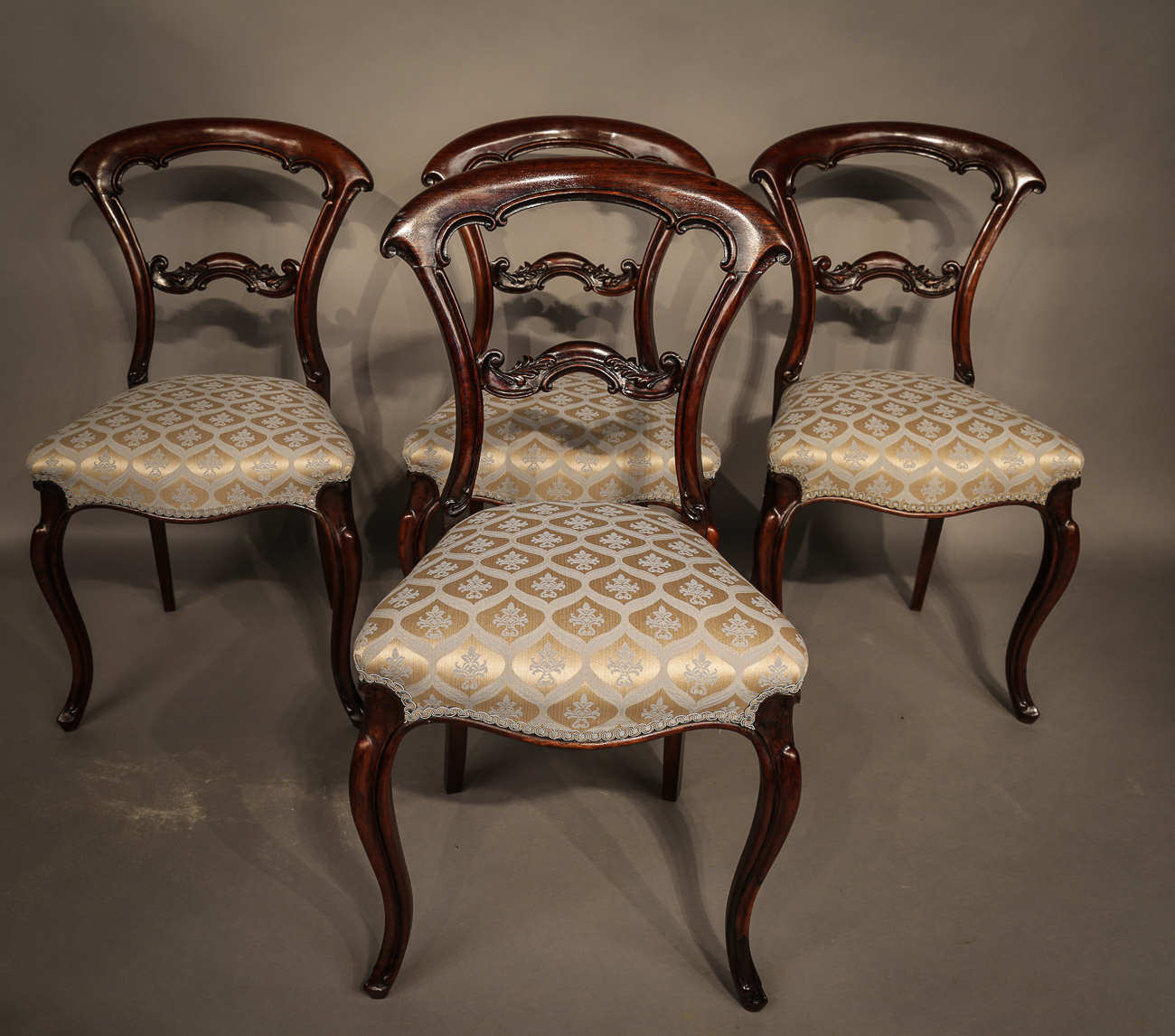 Set of 6 Victorian Dining Chairs in Rosewood (1 of 1) Set of 6 Victorian Dining Chairs in Rosewood (1 of 1)