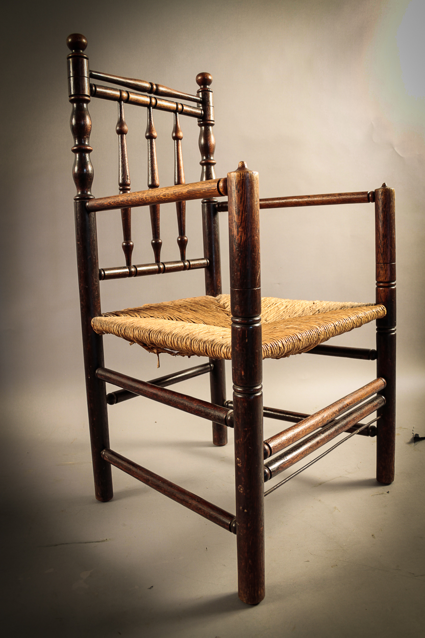 Country Spindle Back Armchair c.1820 (1 of 7) Country Spindle Back Armchair c.1820 (1 of 7)