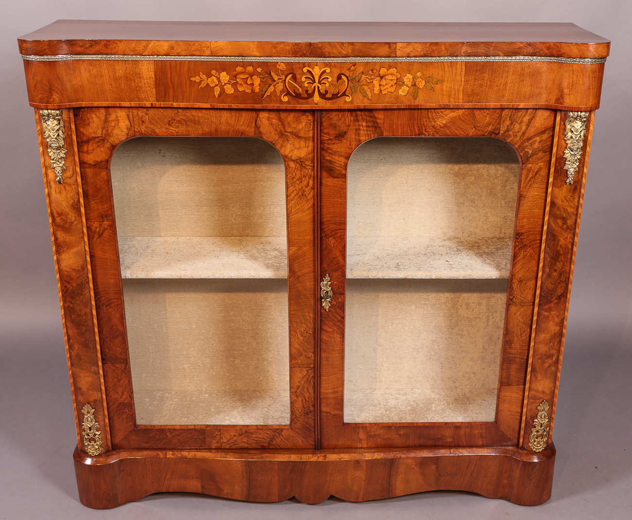 Victorian Burr Walnut Pier Cabinet (1 of 1) Victorian Burr Walnut Pier Cabinet (1 of 1)