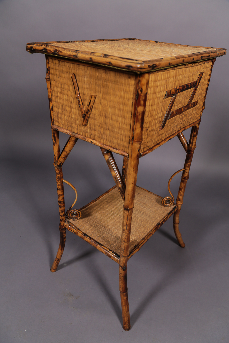 Bamboo Sewing Stand c.1900 (1 of 1) Bamboo Sewing Stand c.1900 (1 of 1)