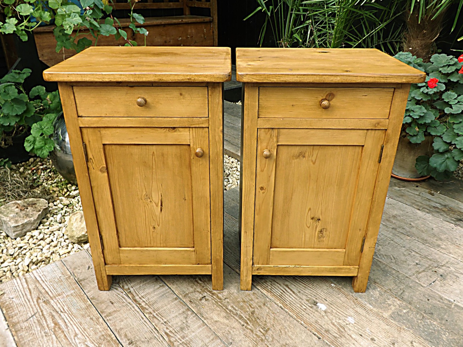 Fabulous Matching Pair of Old Antique Pine Bedside Cabinets / Cupboards. We Deliver! (1 of 1) Fabulous Matching Pair of Old Antique Pine Bedside Cabinets / Cupboards. We Deliver! (1 of 1)