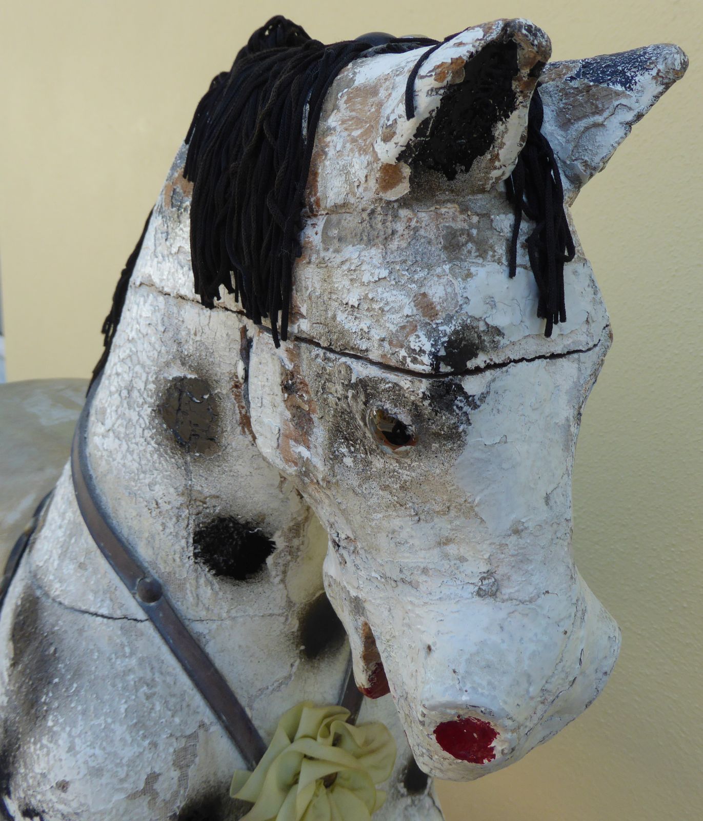 sporty boy rocking horse