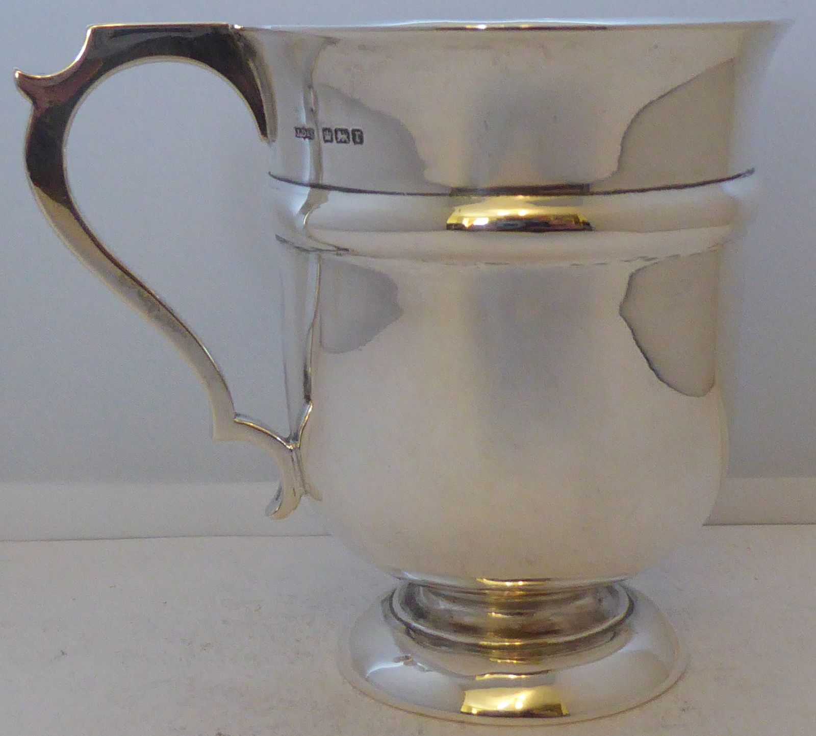 Sheffield 1909 Hallmarked Solid Silver Christening Mug Tankard James Dixon & Son (1 of 1) Sheffield 1909 Hallmarked Solid Silver Christening Mug Tankard James Dixon & Son (1 of 1)