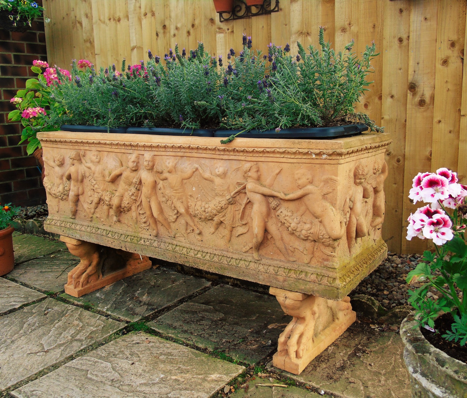 Large Italian Style Terracotta Garden Planter (1 of 1)