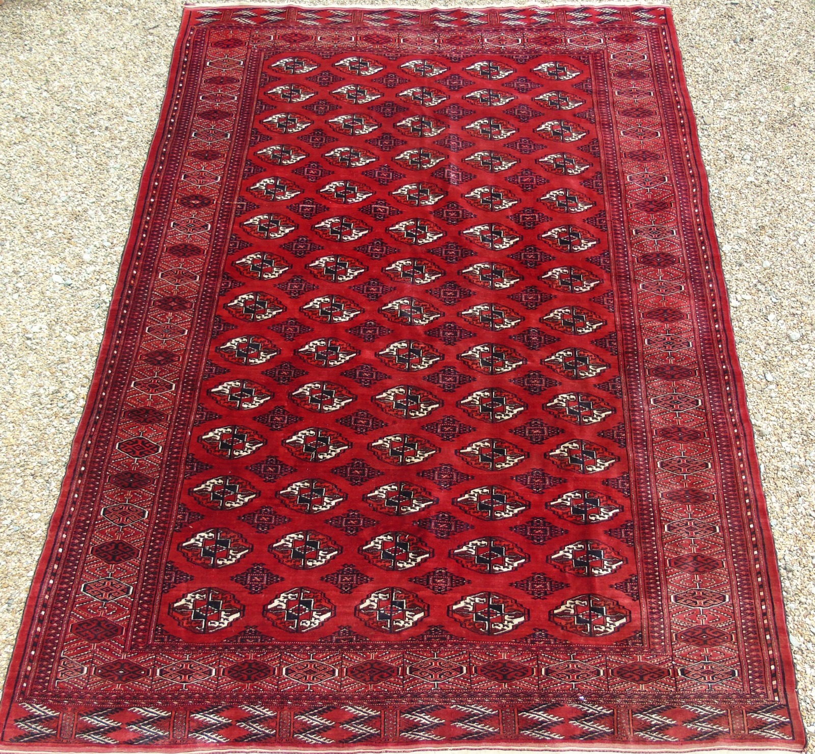 Antique Tekke Turkman Carpet Room Size (1 of 7)