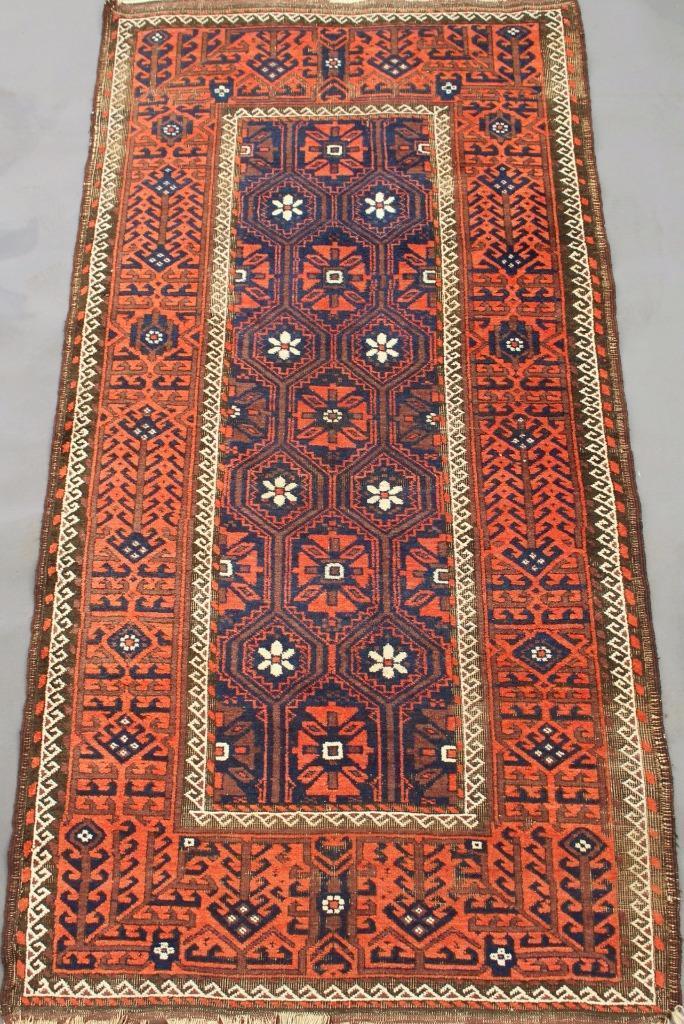 Antique Baluch Carpet c.1890 (1 of 6) Antique Baluch Carpet c.1890 (1 of 6)