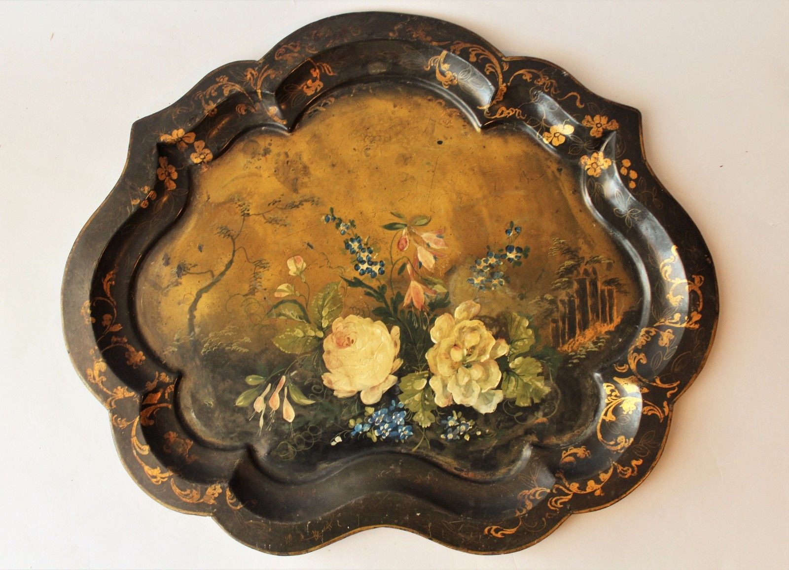 Victorian Toleware Tray (1 of 1) Victorian Toleware Tray (1 of 1)