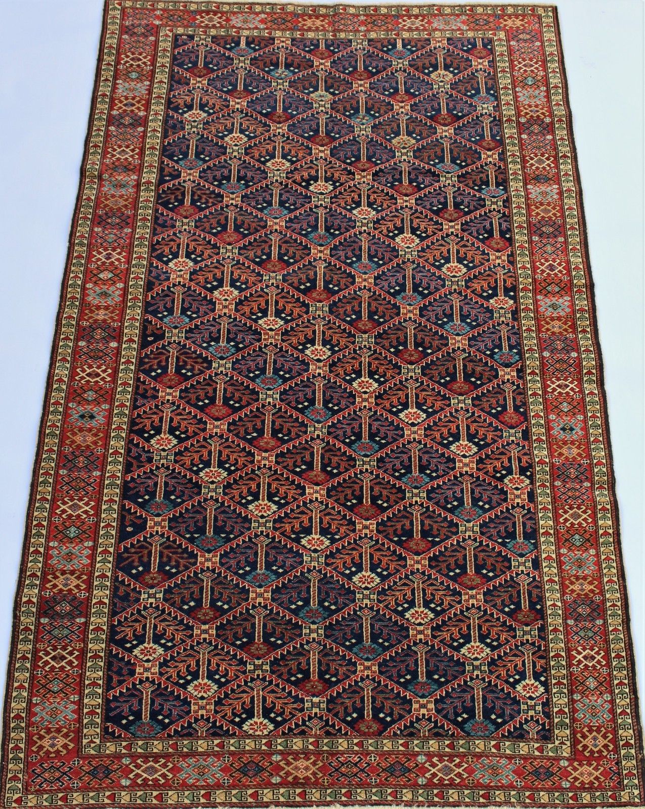 Antique Shirvan Carpet c.1920 (1 of 8)