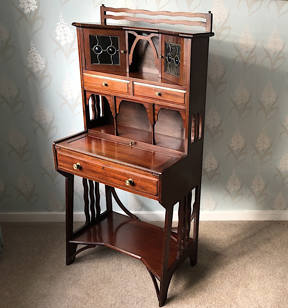 Liberty Mahogany Arts & Crafts Bureau C.1880-1890 (1 of 1) Liberty Mahogany Arts & Crafts Bureau C.1880-1890 (1 of 1)