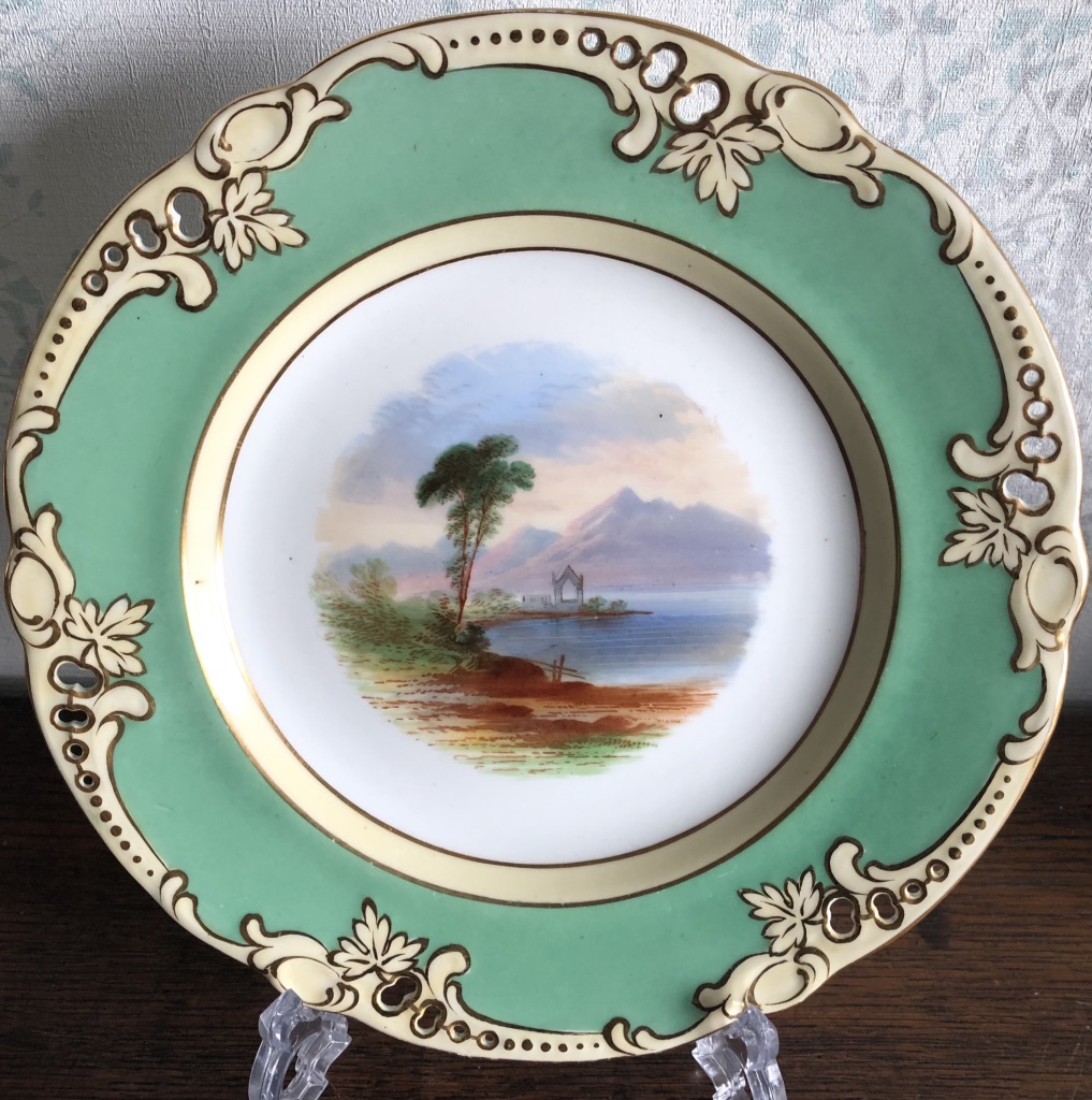 Ridgway Porcelain Dessert Plate c.1835 (1 of 4)