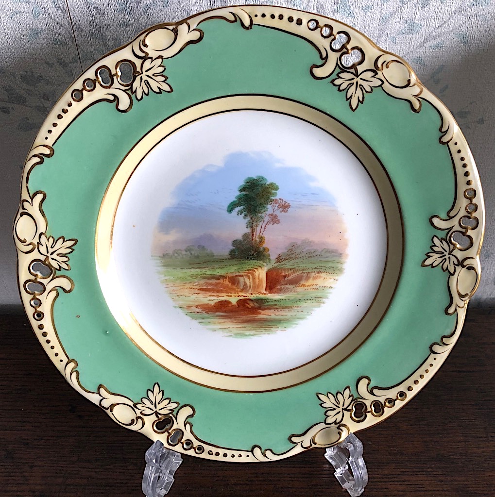 Ridgway Porcelain Dessert Plate c.1835 (1 of 4)