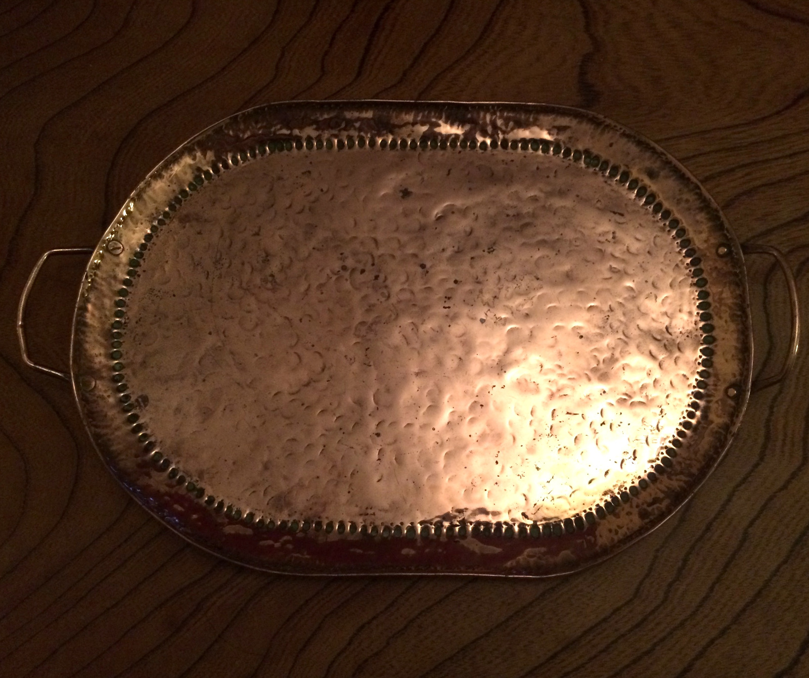 Oval John Pearson Copper Arts & Crafts Tray C.1895 (1 of 1) Oval John Pearson Copper Arts & Crafts Tray C.1895 (1 of 1)