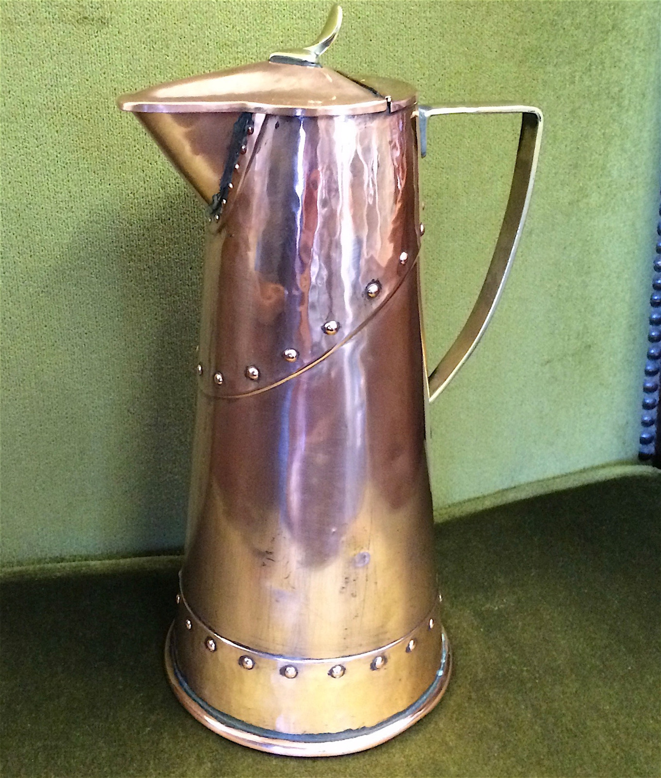 Wmf Art Nouveau Copper Claret Jug (1 of 1) Wmf Art Nouveau Copper Claret Jug (1 of 1)