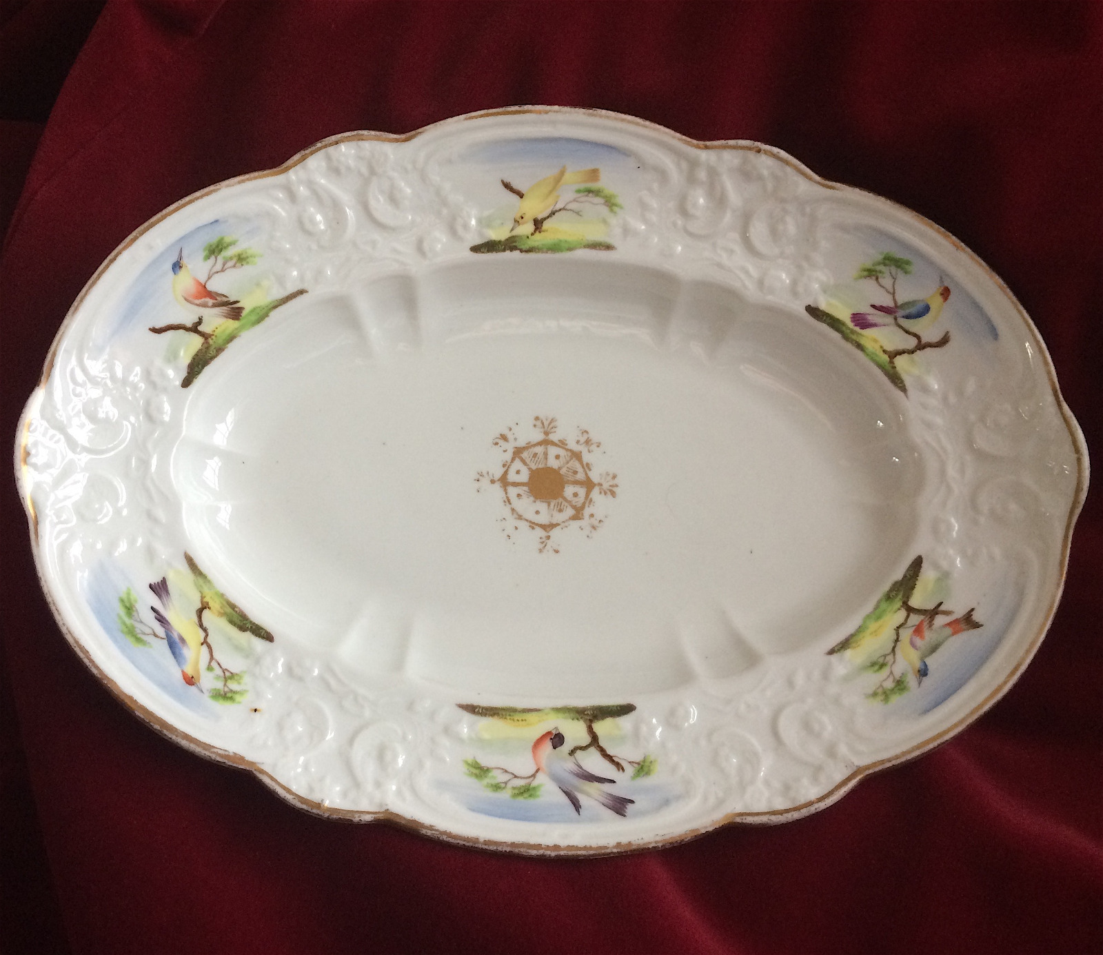 Swansea Oval William Pollard Decorated Dish c.1816 (1 of 4)