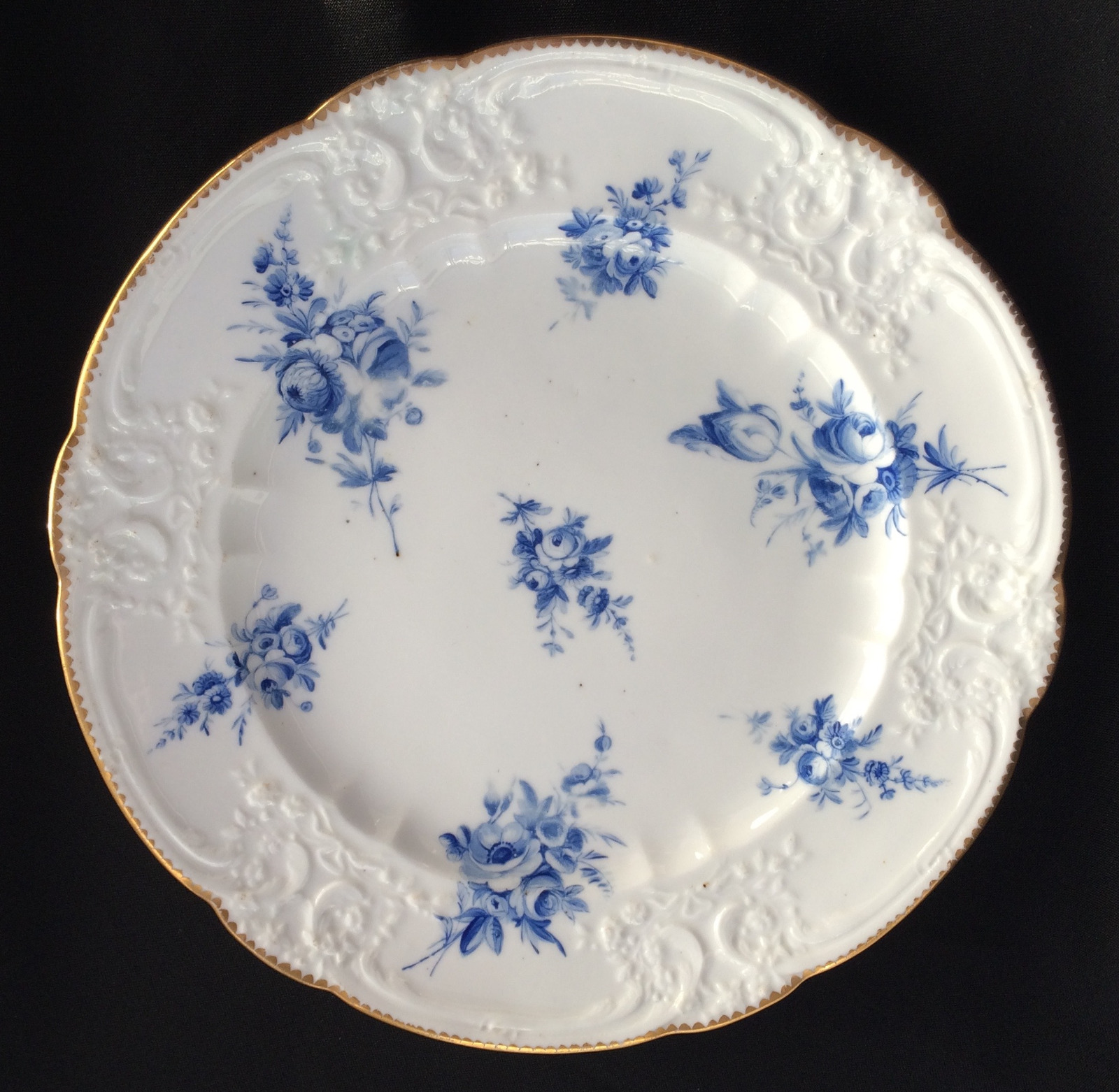 Nantgarw Dinner Plate, Lady Seaton Service c.1818 (1 of 5)