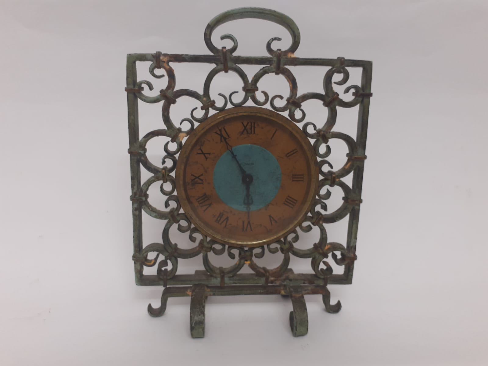 Wrought Iron JaegerLecoultre Mantel Clock 1022 CAB34 / LA205939