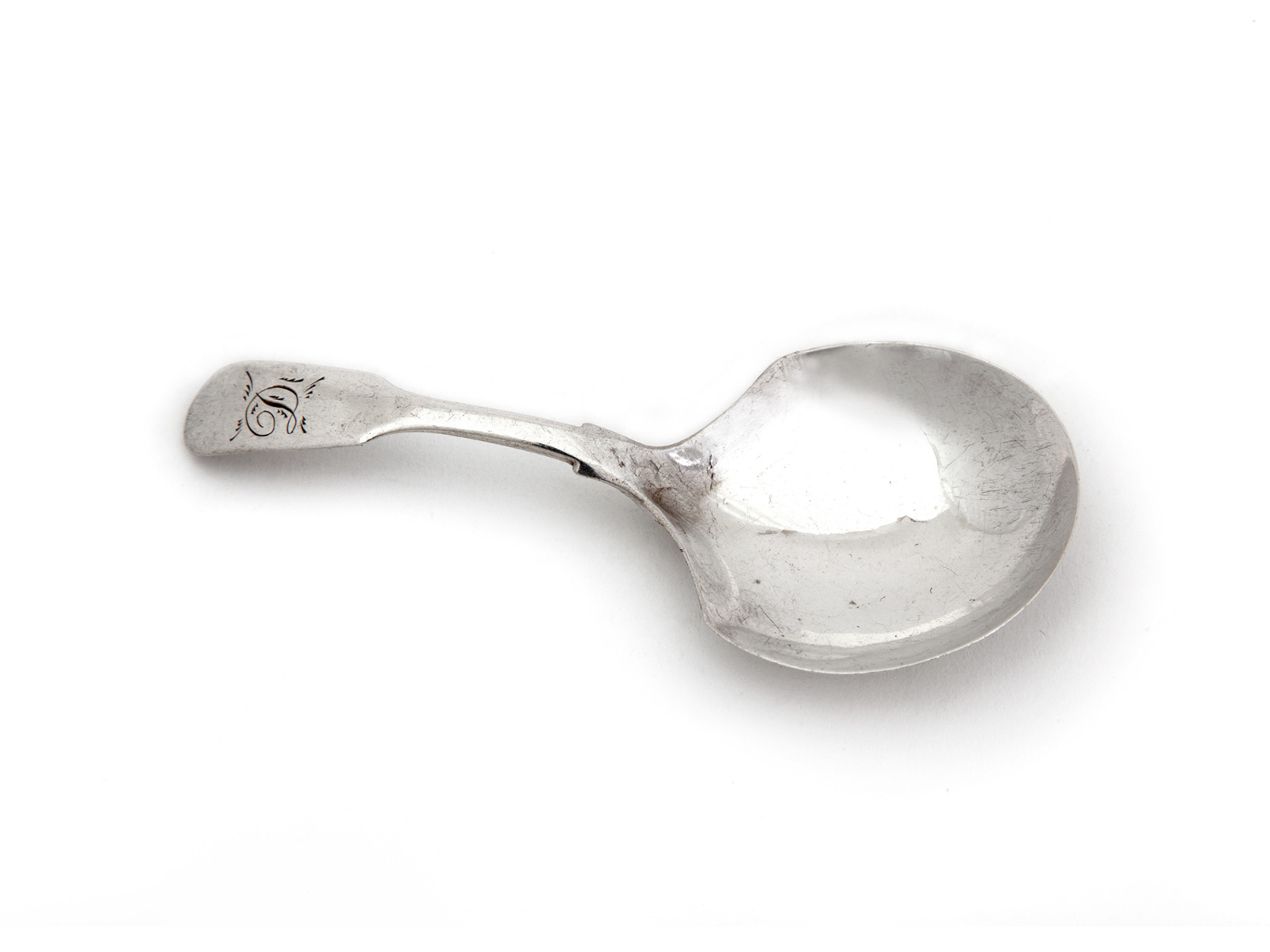 Victorian Plain Silver Tea Caddy Spoon (1 of 2) Victorian Plain Silver Tea Caddy Spoon (1 of 2)