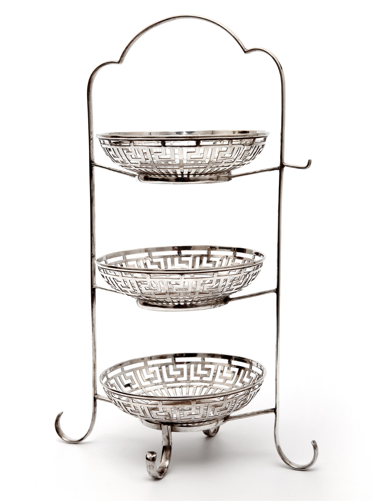 Mappin & Webb Silver Plated Mini Three Tier Cake Stand (1 of 1) Mappin & Webb Silver Plated Mini Three Tier Cake Stand (1 of 1)