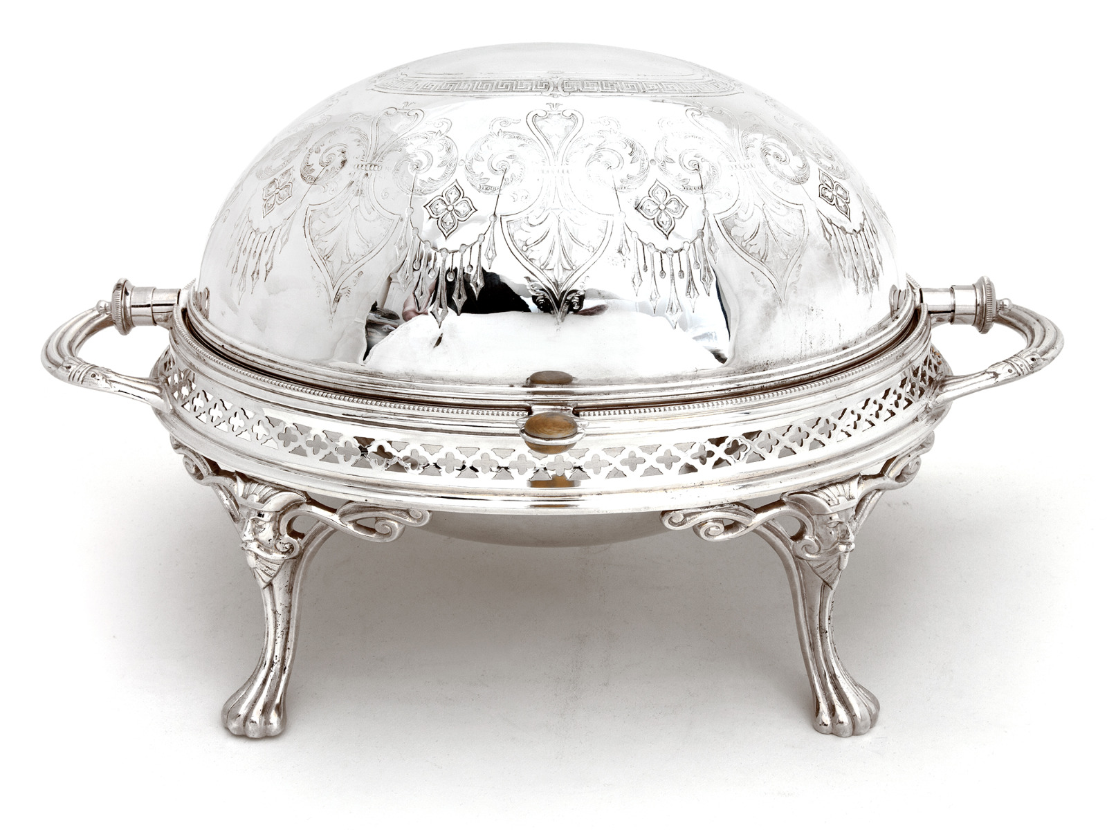 Antique Lee & Wigfull Silver Plated Revolving Breakfast Dish (1 of 7) Antique Lee & Wigfull Silver Plated Revolving Breakfast Dish (1 of 7)