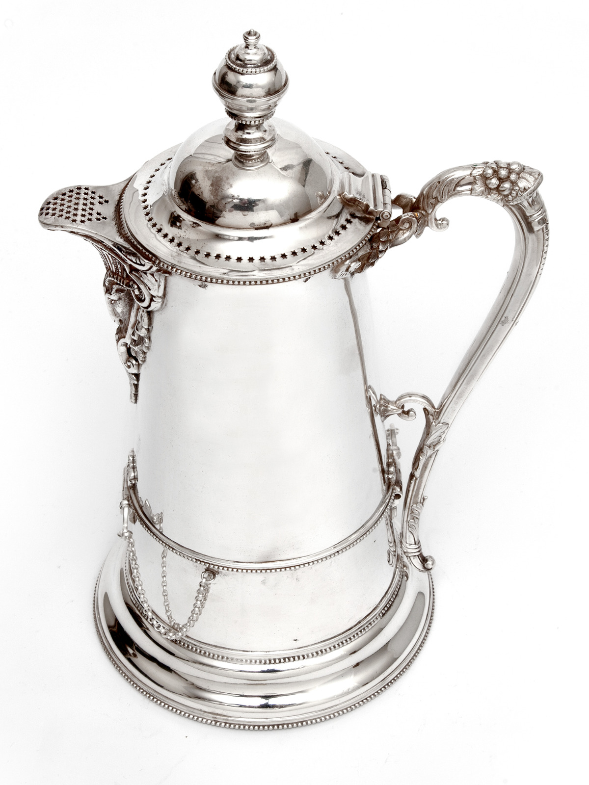 Antique Silver Plated Ice Cooler Lemonade Jug by John Round & Son (1 of 1) Antique Silver Plated Ice Cooler Lemonade Jug by John Round & Son (1 of 1)