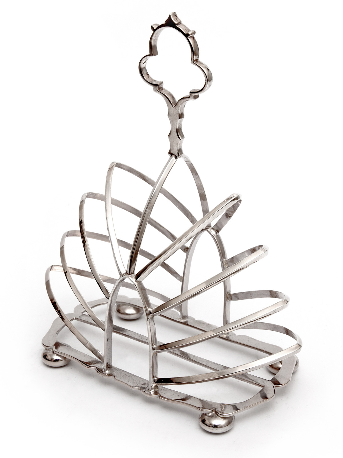 Late Victorian Silver Plated Toast Rack with Eight Arch Shaped Dividers (1 of 5) Late Victorian Silver Plated Toast Rack with Eight Arch Shaped Dividers (1 of 5)
