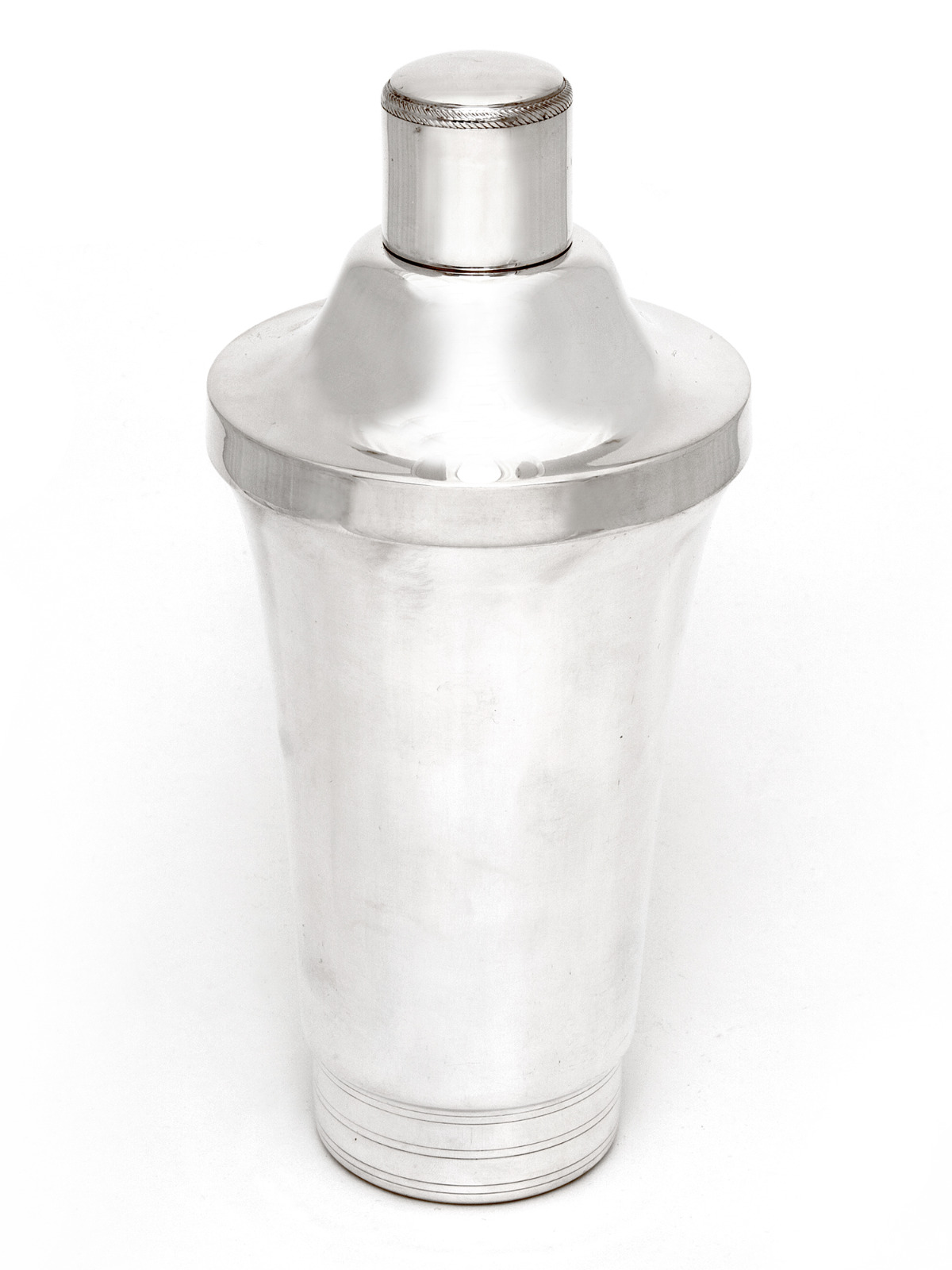 Vintage French Art Deco Silver Plated Three Section Cocktail Shaker (1 of 3) Vintage French Art Deco Silver Plated Three Section Cocktail Shaker (1 of 3)