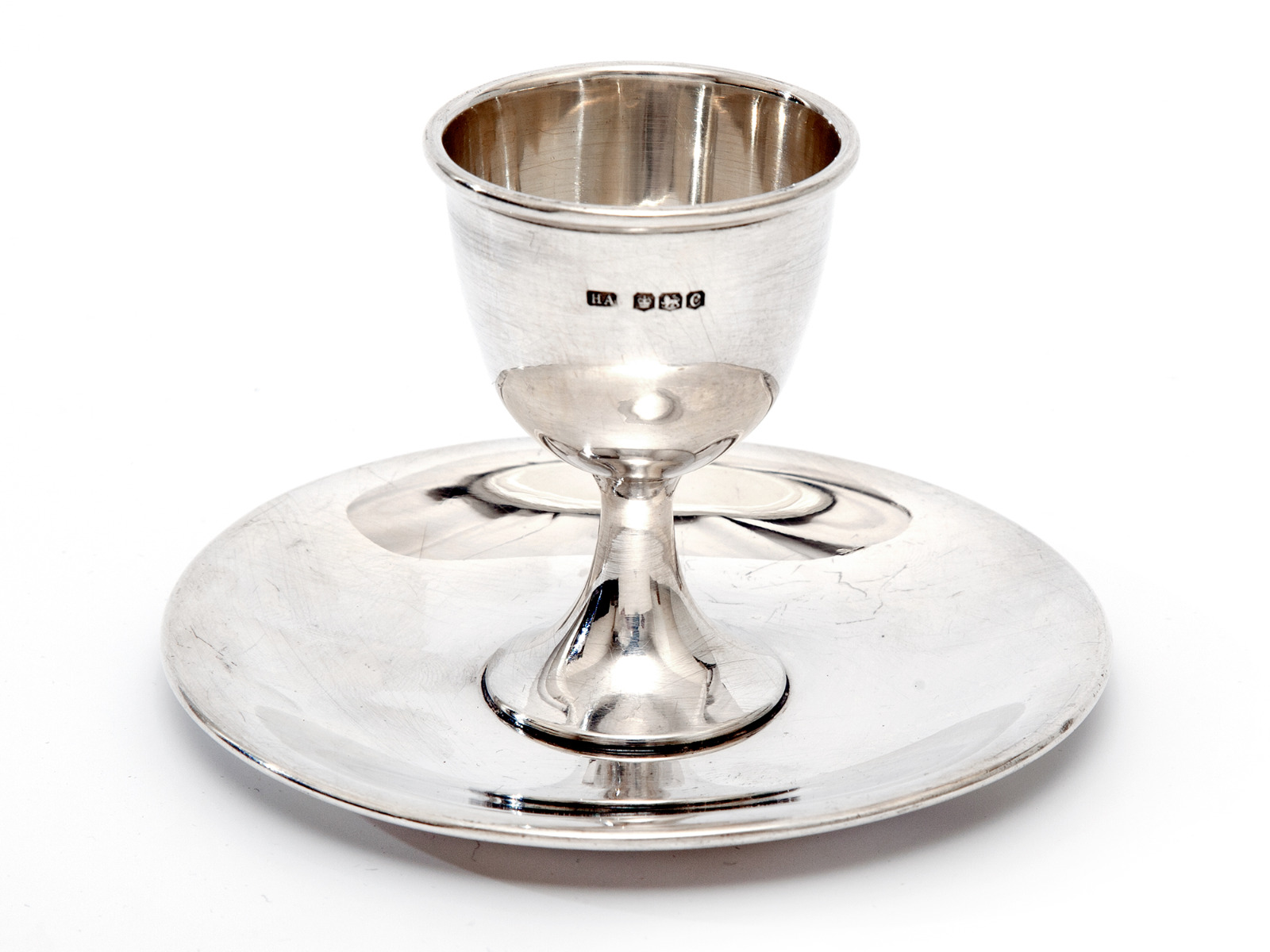 Antique Atkin Brothers Silver Egg Cup (1 of 3) Antique Atkin Brothers Silver Egg Cup (1 of 3)